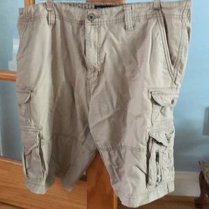 Khaki Men’s shorts.  Lightly used.
